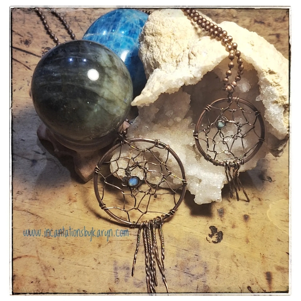 Dreamcatcher necklace